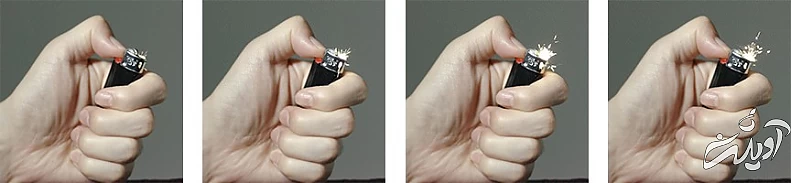 فندک در دست چپ 1000 فریم برثانیه سنسور یک اینچ Stacked CMOS نیکون